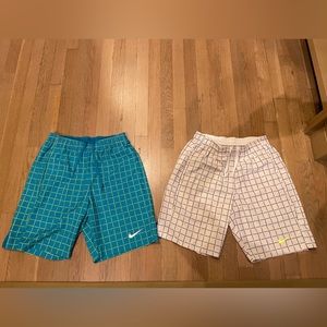 Nike Dri Fit tennis court shorts 2 pair